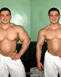 Alexey Lesukov without big muscles.