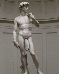 Michelangelo's 'David' - As it should have been