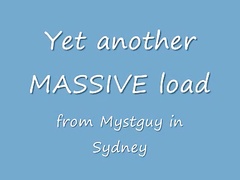 Another hot massive load from an aussie