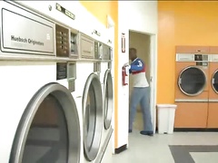 Blowjob in the Laundry Room