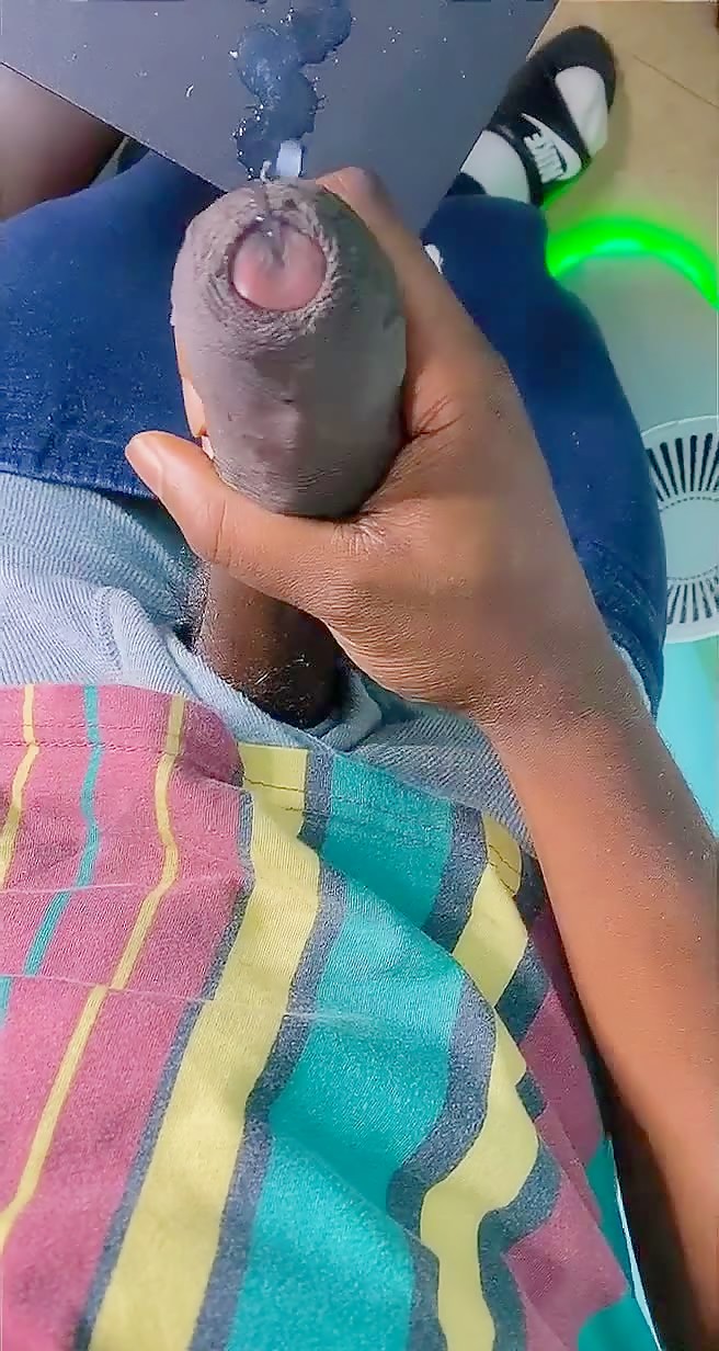 young boy's cock oozing cum