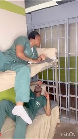 inmate alpha accepts prison debts in form of some ass