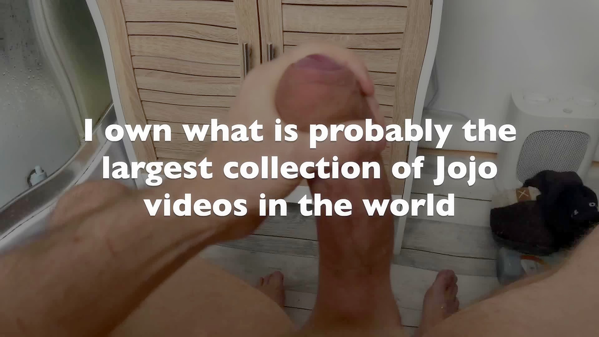 Join Jojo in his bathroom