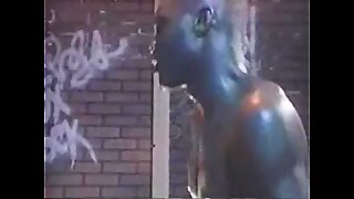 Gay black dud with massive cock fucking