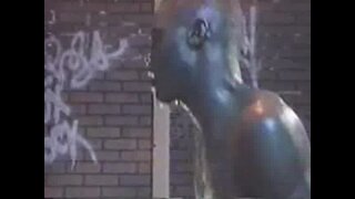 Long black dick cumming