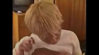 another young blond jerker