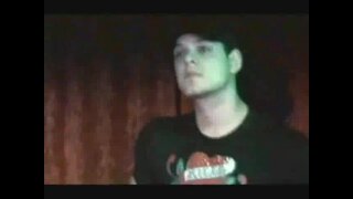 Nick onstage, off, then on