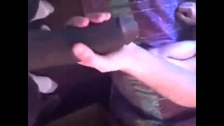 Twink deepthroating black schlong