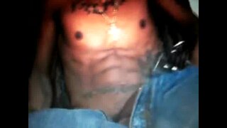 Horse Cock Huge Black Guy Jerking On Cam