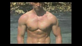 A real male sexy beauty