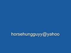 A real horsehung guy