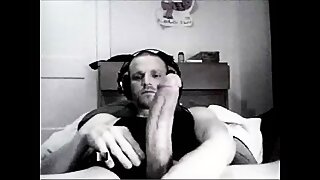 jerkin my 12x7 monster cock on cam