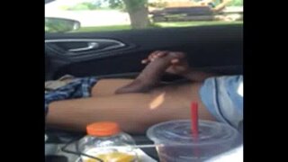 Playing with a big dick