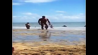 monster cock flopping on nudist beach
