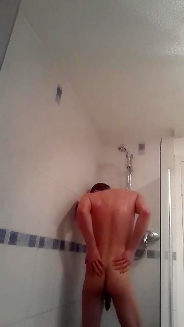 Huge cock shower