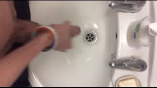 Big Cock TIGHT FORESKIN Jerk Off & Cumshot