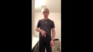 Blonde Perfection (even with the McDonald's uniform)