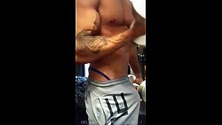 Huge bodybuilder balls and cock