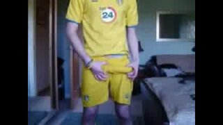 Huge College Cock Hard and Swollen