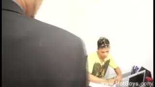 Job interview with a cockboss