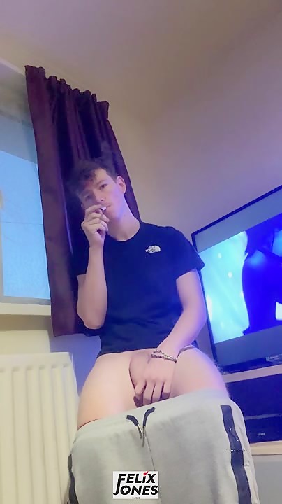Felix Jones - Relaxing & Chilling With His Soft Hung Cock