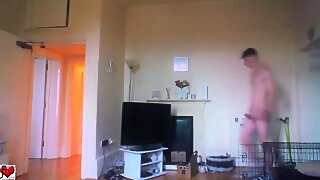 Felix shakes his donkey cock