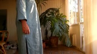 sucking a thick arab cock