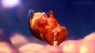 Bobocomics : Zeus on Hercules !!!!