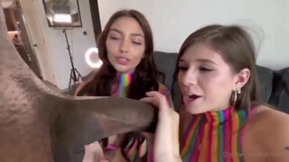 girls moon over huge dick