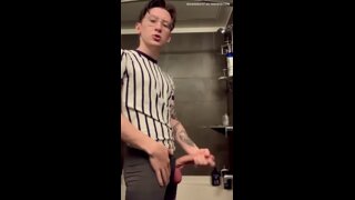 Horsehung skinny boy big load