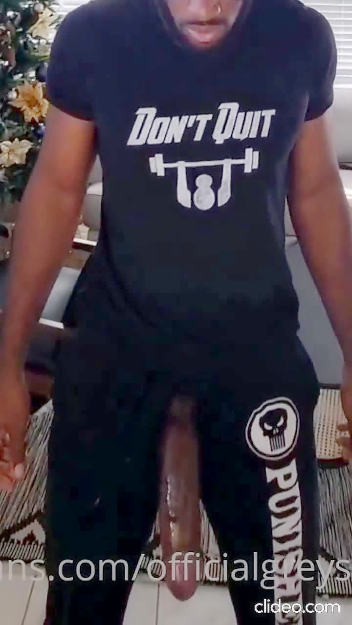 Working on his third leg