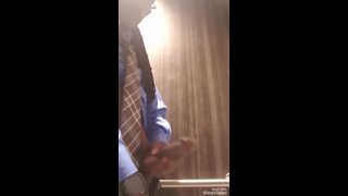 Taking a break from work - to wank