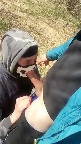 Sucking off in public