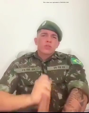 Big Brazilian Soldier squirts