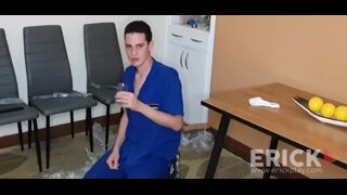 Erick Diaz MONSTER HAIRY COCK Fucking Straight Guy