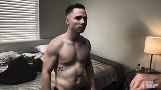 He begs him to fuck him