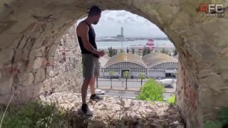 Public Park Big Cock Fucks Slut Bareback