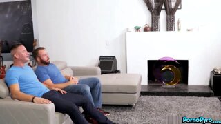 Stripper Scarlit Scandal Fucks Her Two White Dude Roomies