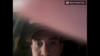 Handsome guy strokes his MONSTER cock