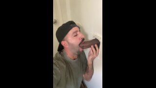 Devouring BBC at gloryhole