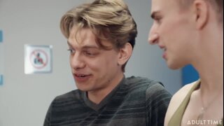 Leo Louis and Ryan Jacobs donating sperm