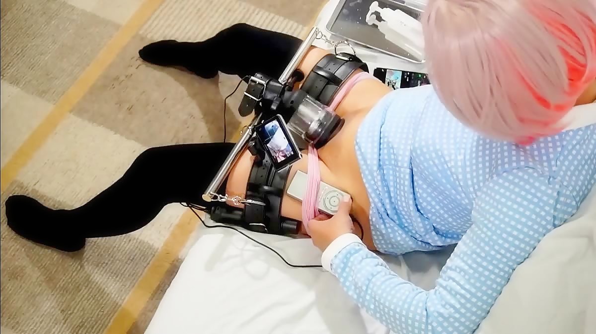 Cyclone Crossdresser Plays with Sex Toy