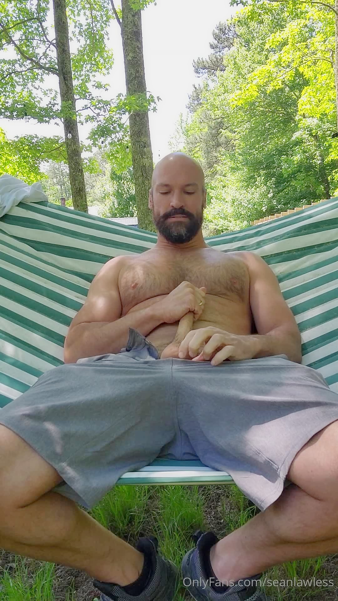 Sean Lawless outdoors