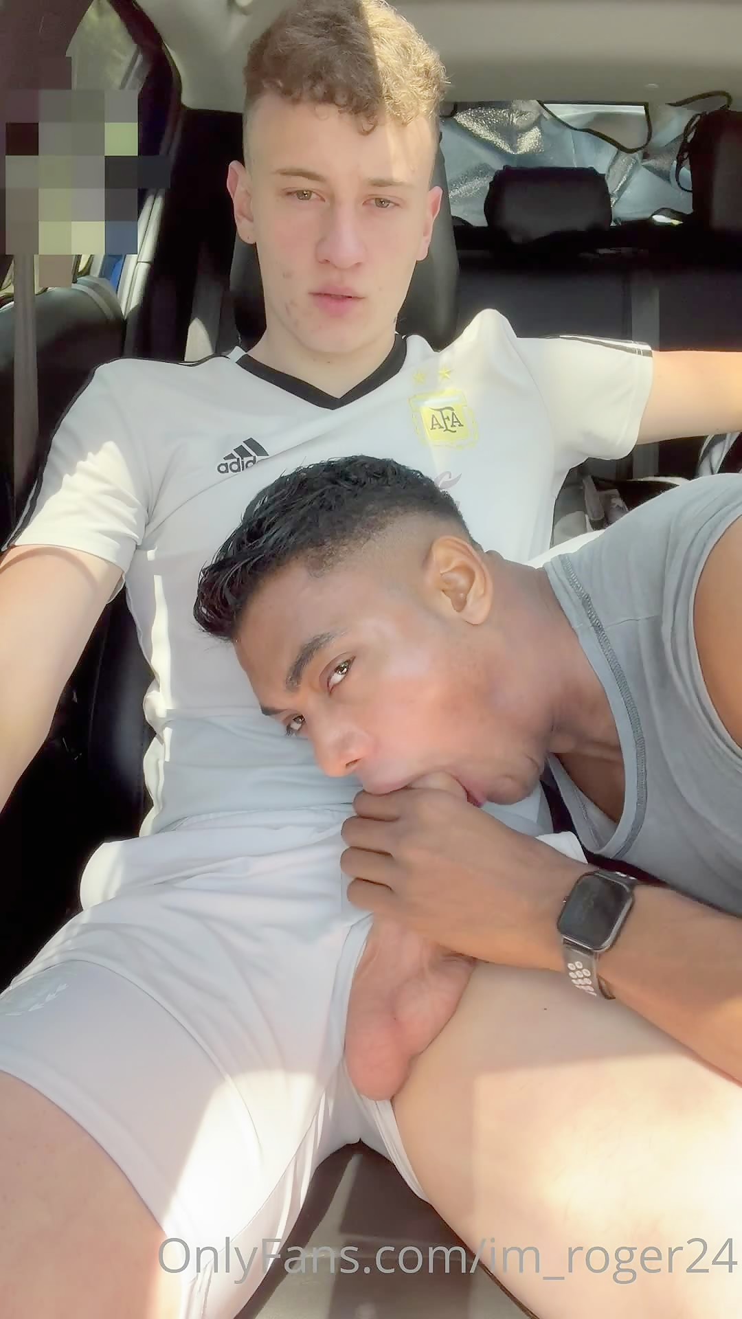 Swallowing Bro's Seed in the Car