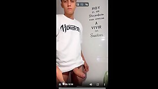 Hot dude with huge cock