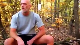 Big-Cock Daddy's Outdoor Adventure