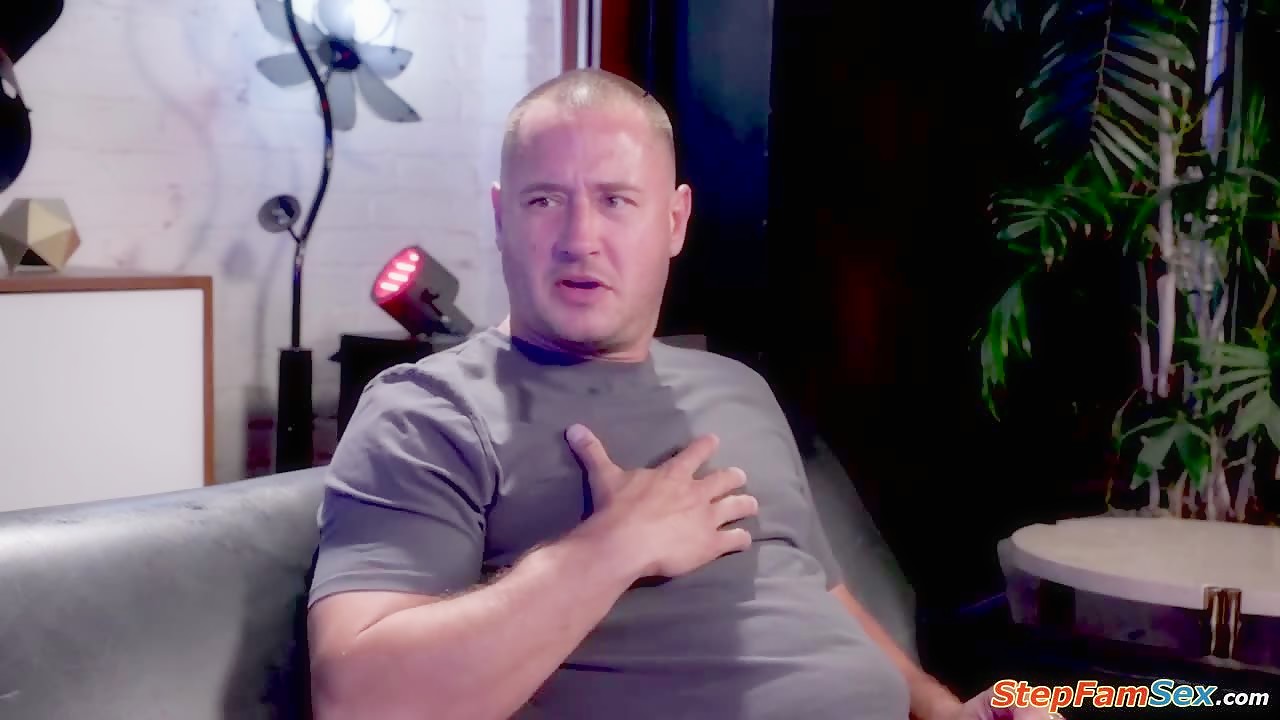 I bet I can suck off you big cock better than my mum stepdad