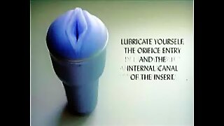 Original blue Fleshlight demo