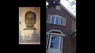 Michel dube face wirh ID card and address exposed