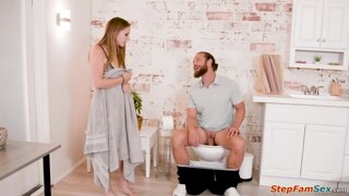 You can suck my cock if you want stepsis